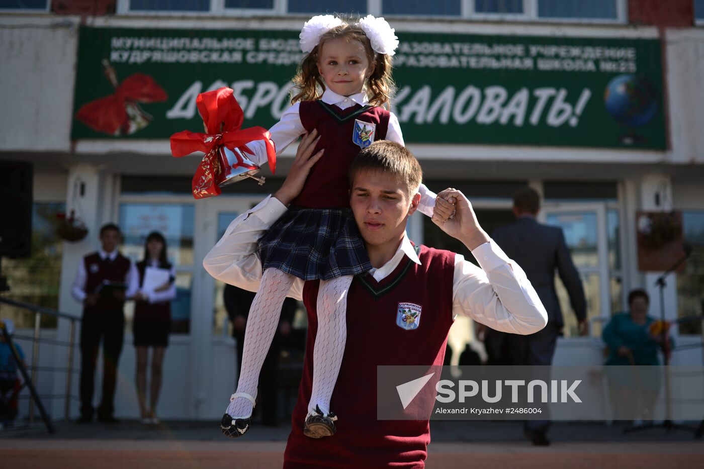 New school year starts in Russia