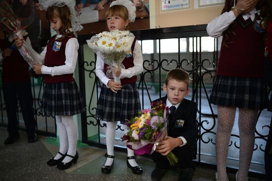 New school year starts in Russia