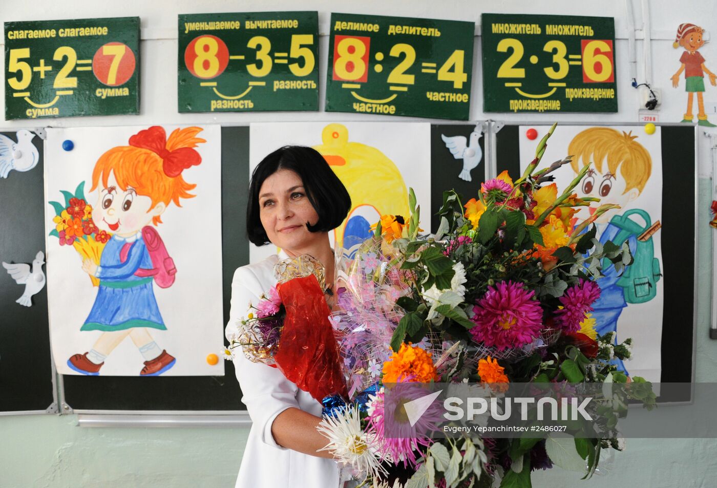 New school year starts in Russia