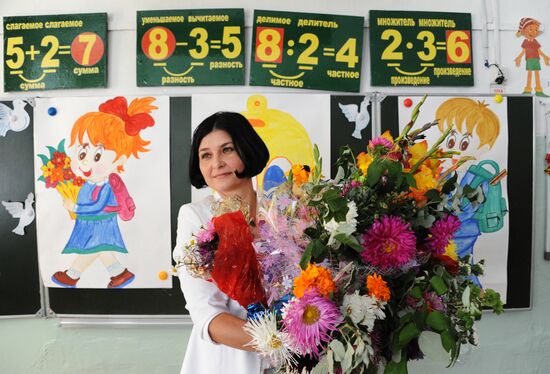 New school year starts in Russia