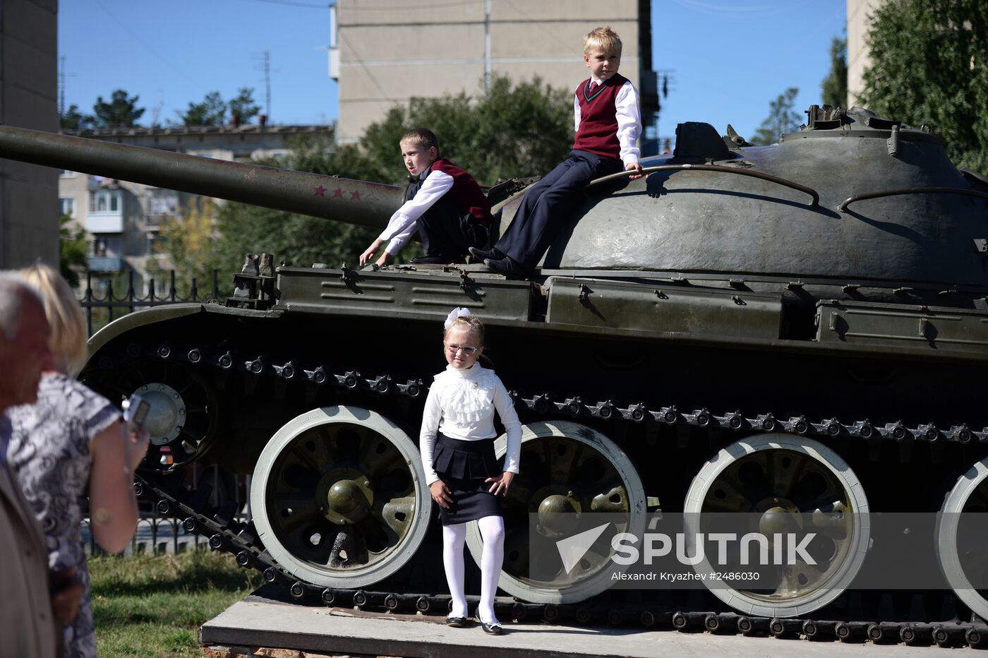 New school year starts in Russia