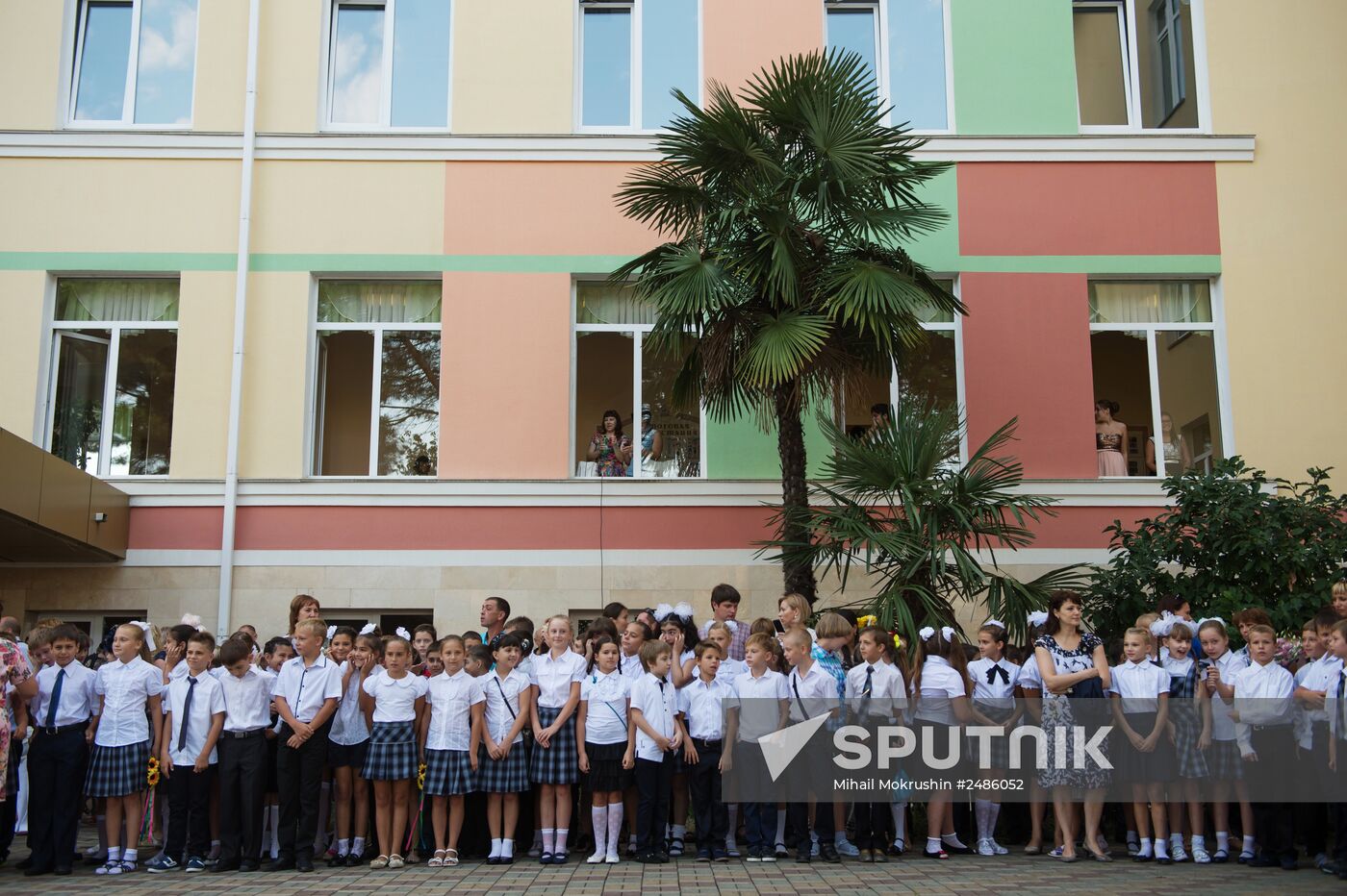 New school year starts in Russia