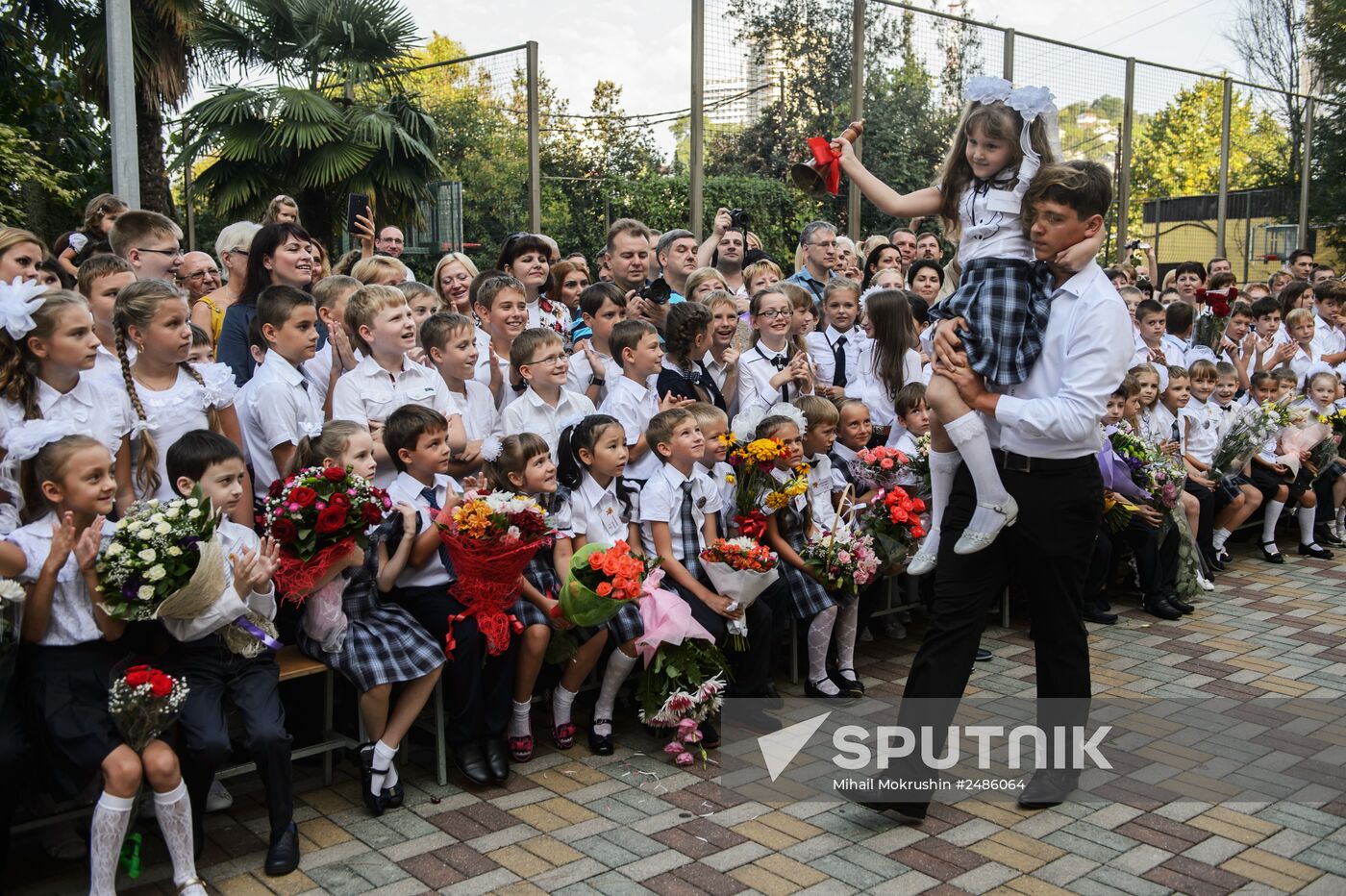 New school year starts in Russia