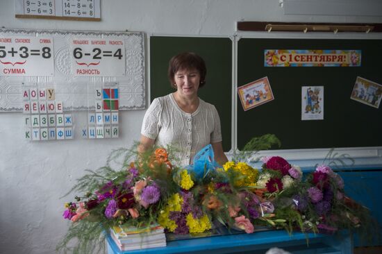 Day of Knowledge in Omsk village