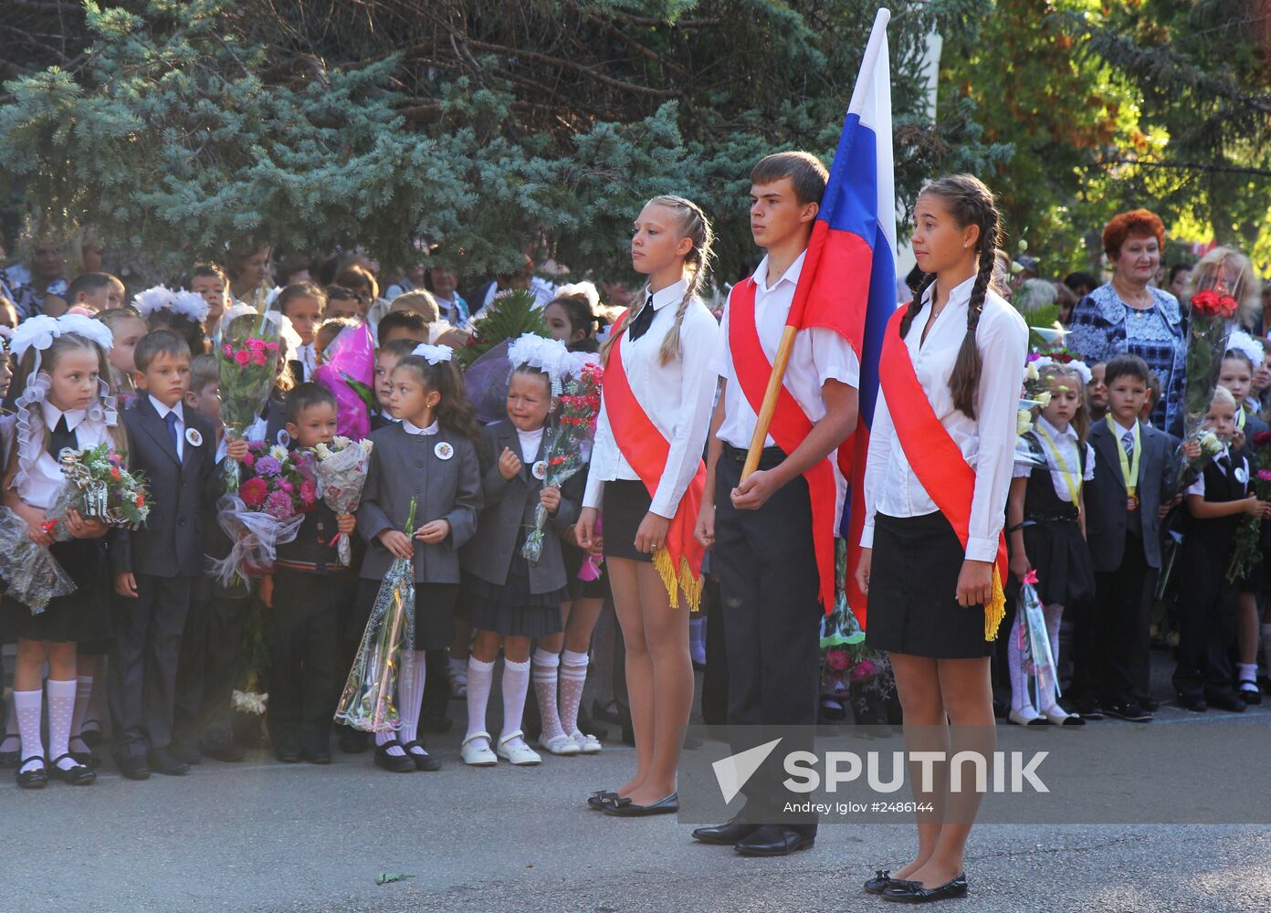 New school year starts in Crimea