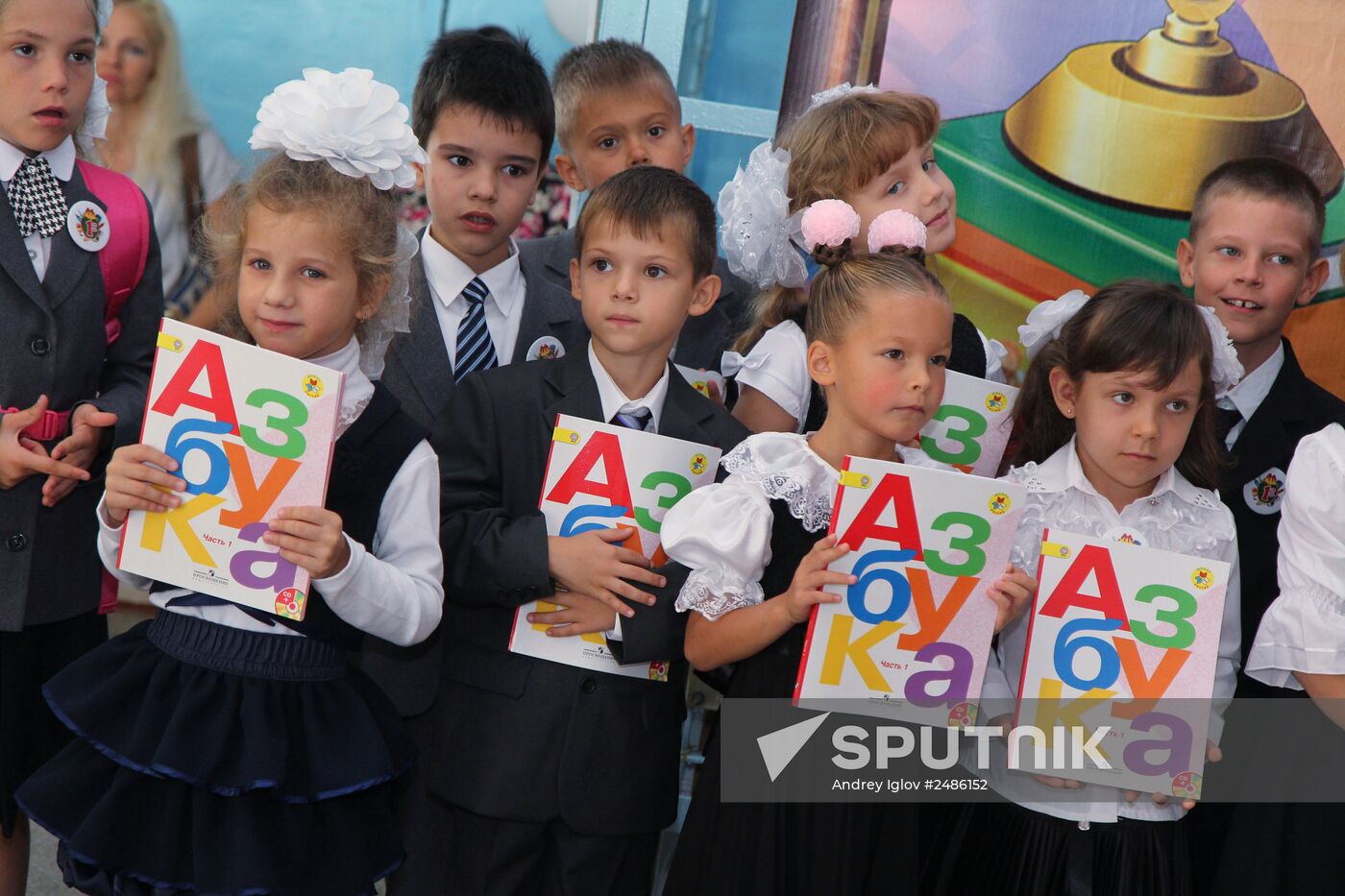 New school year starts in Crimea