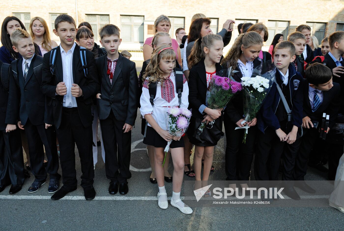 School year begins in Ukraine