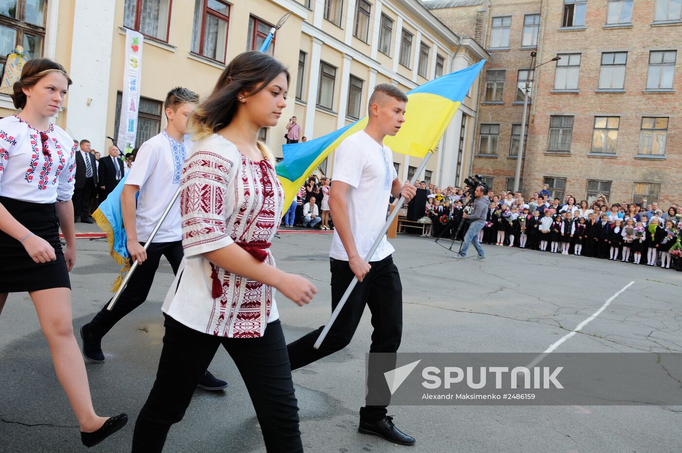 School year begins in Ukraine