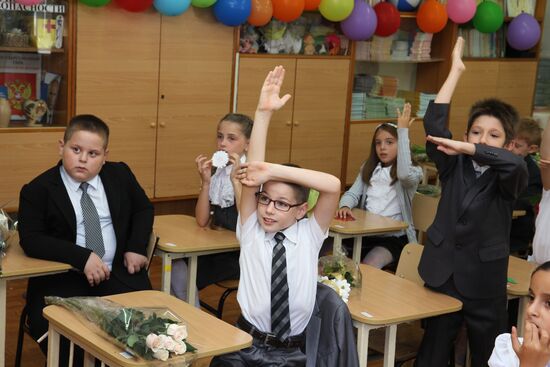 New school year starts in Crimea