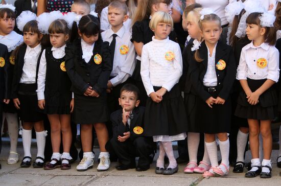 New school year starts in Crimea