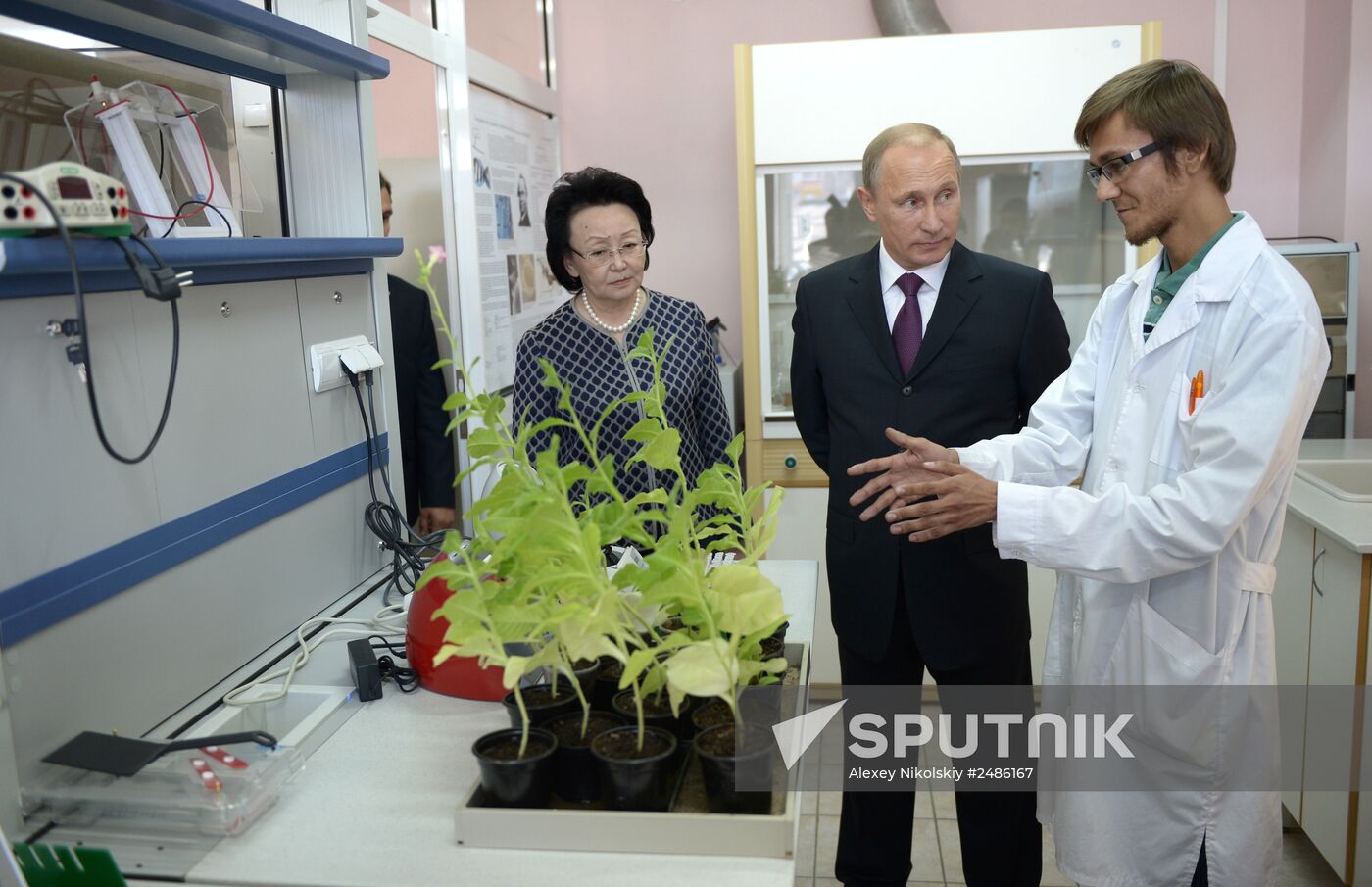 Vladimir Putin visits Far Eastern Federal District