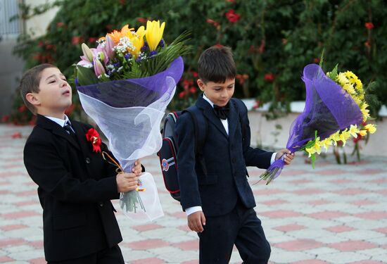 School year begins in Crimea