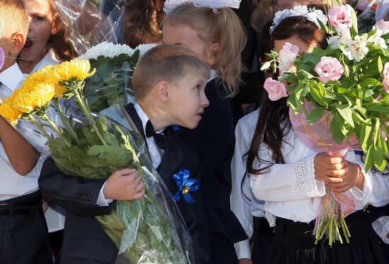 School year begins in Crimea