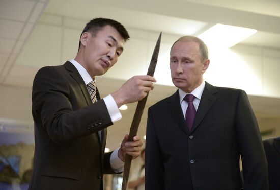 Vladimir Putin visits Far Eastern Federal District