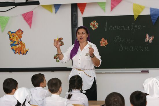 New school year starts in Russia