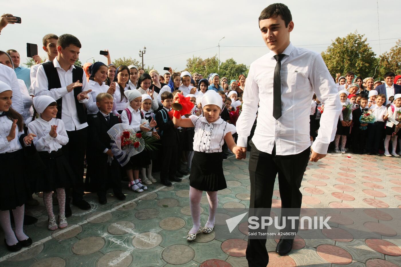 New school year starts in Russia