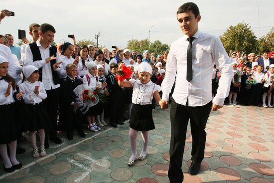 New school year starts in Russia