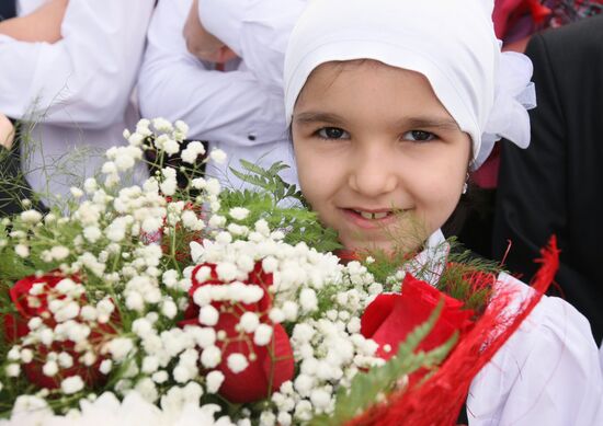 New school year starts in Russia
