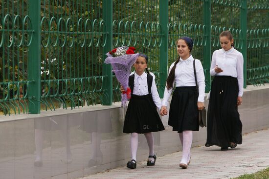 New school year starts in Russia