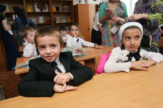 New school year starts in Russia