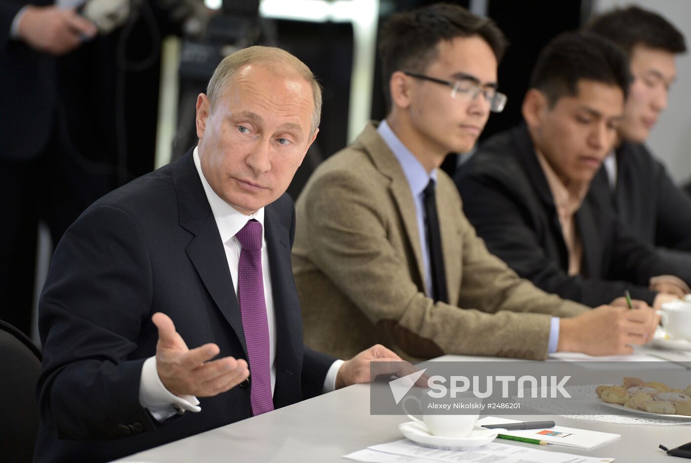 Vladimir Putin visits Far Eastern Federal District