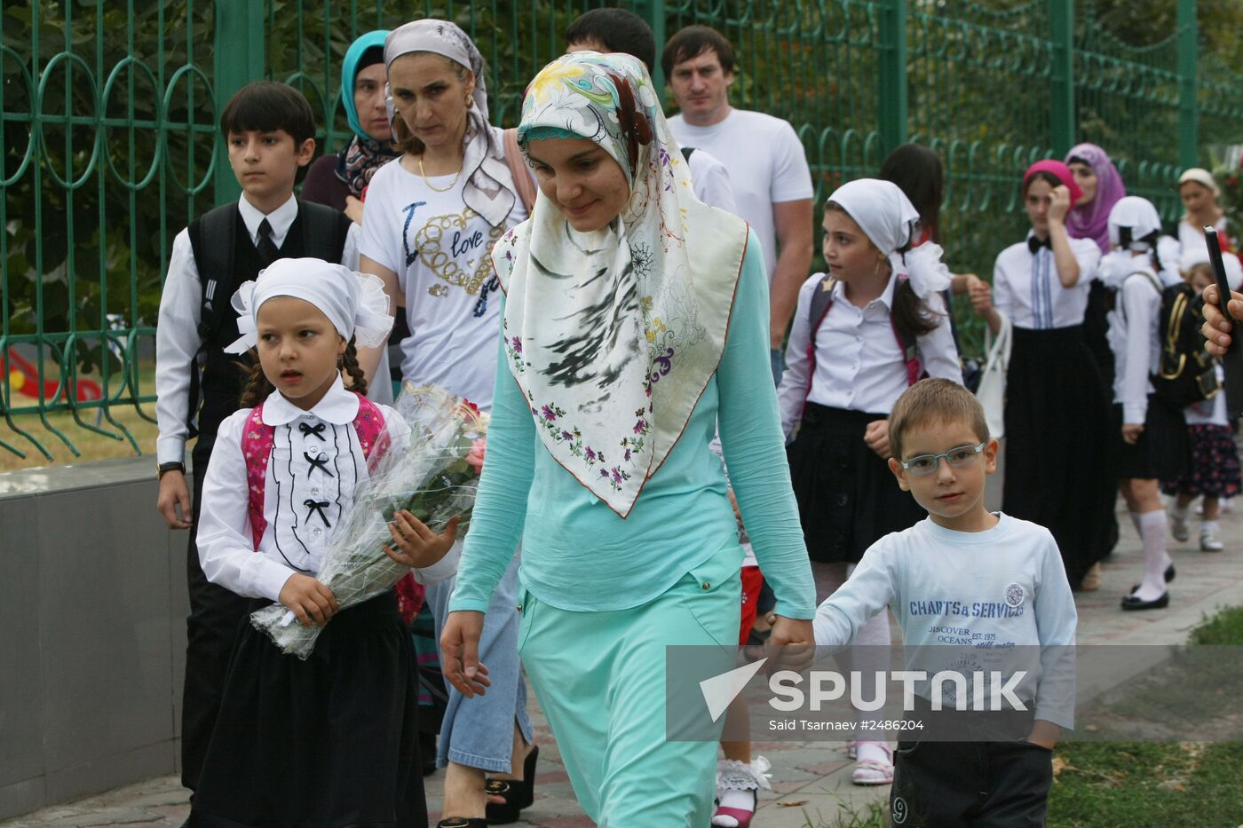 New school year starts in Russia