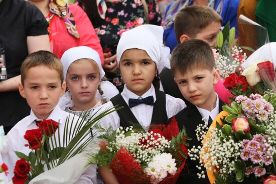New school year starts in Russia