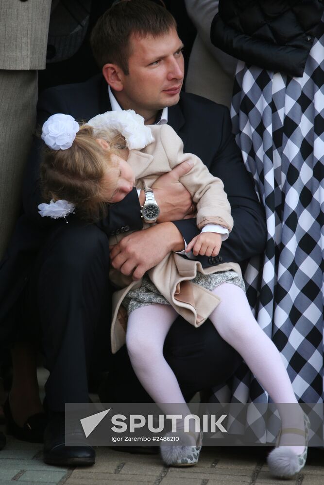 New school year starts in Russia