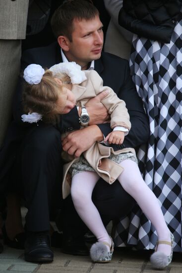 New school year starts in Russia