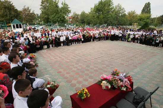 New school year starts in Russia