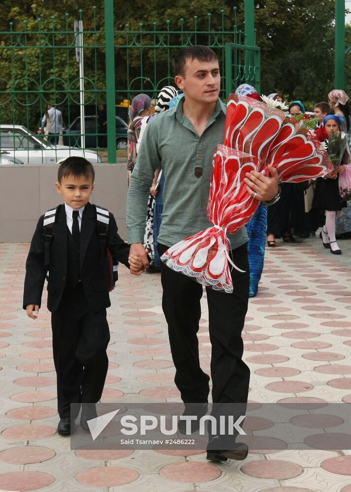 New school year starts in Russia