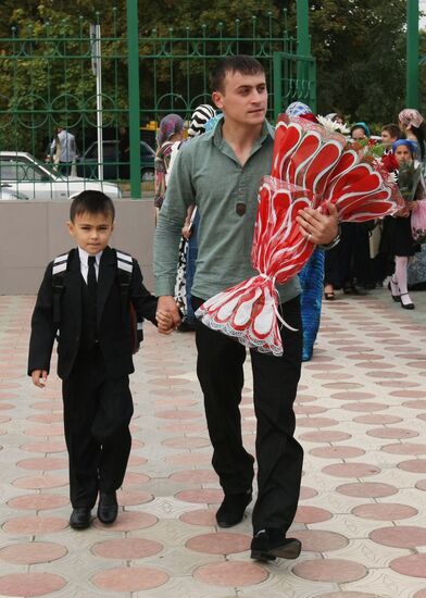 New school year starts in Russia