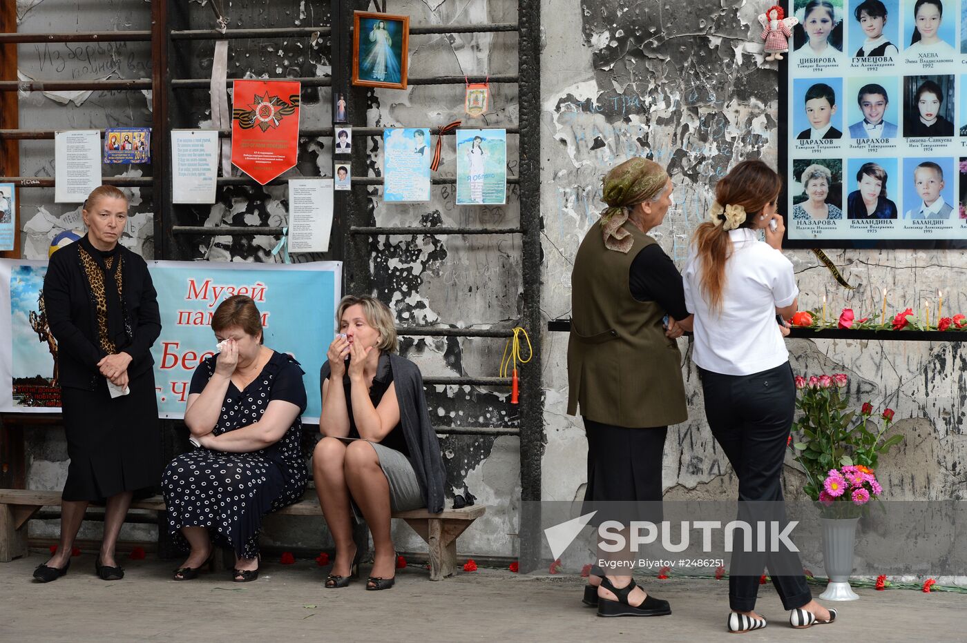 Memorial events mark 10 years since Beslan school siege