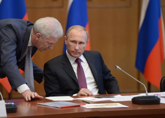 Vladimir Putin visits Far Eastern Federal District