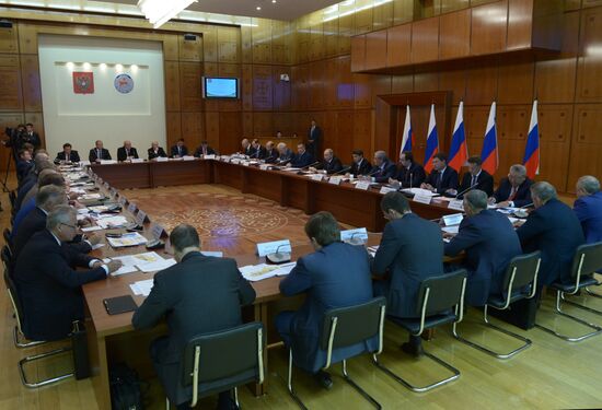 Vladimir Putin visits Far Eastern Federal District