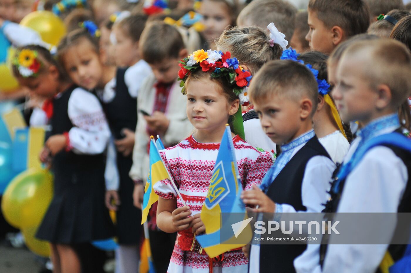 School year begins in Ukraine