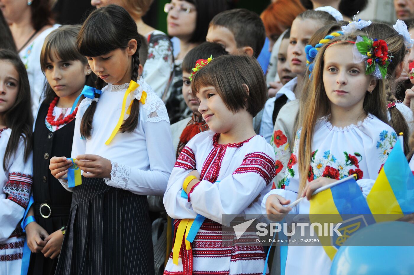 School year begins in Ukraine