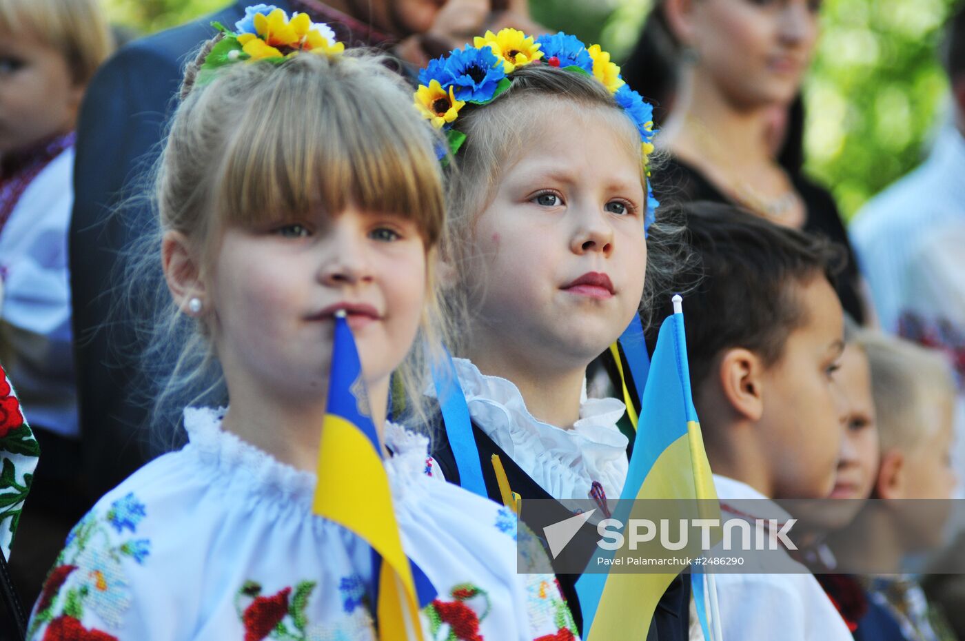 School year begins in Ukraine