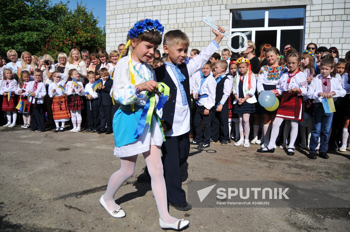 School year begins in Ukraine