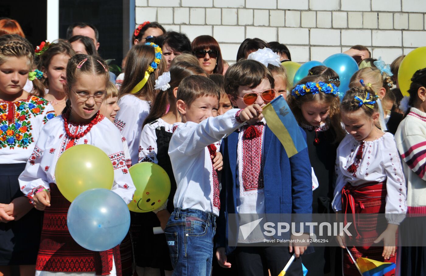 New school year starts in Ukraine