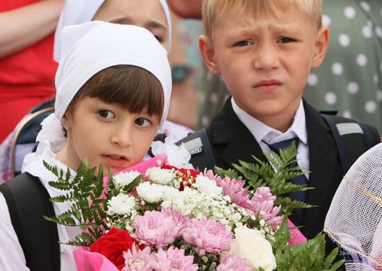 New school year starts in Russia