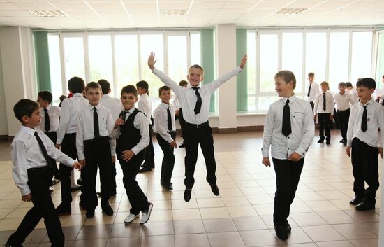 New school year starts in Russia