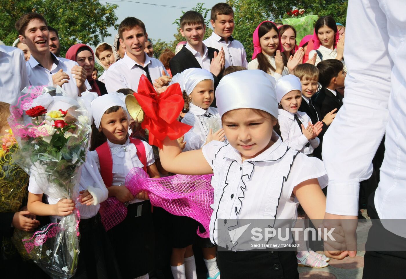 New school year starts in Russia