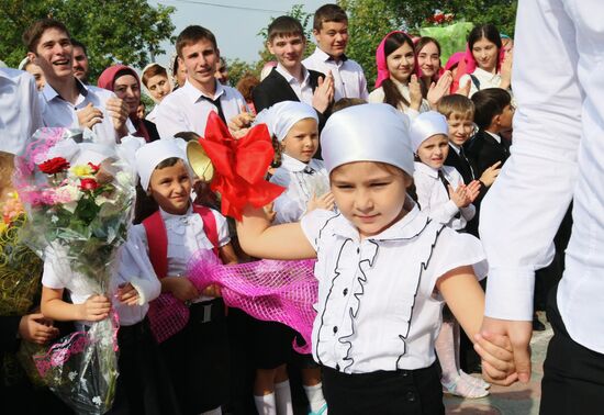 New school year starts in Russia