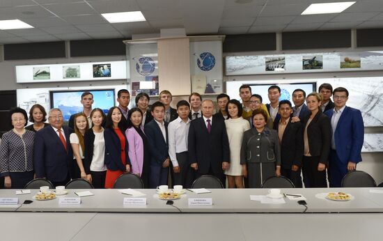 Vladimir Putin visits Far Eastern Federal District