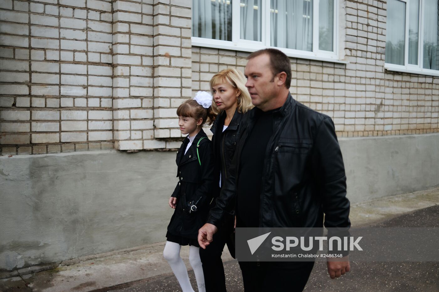 First of September for Ukrainian refugee girl Elizaveta Koshuba