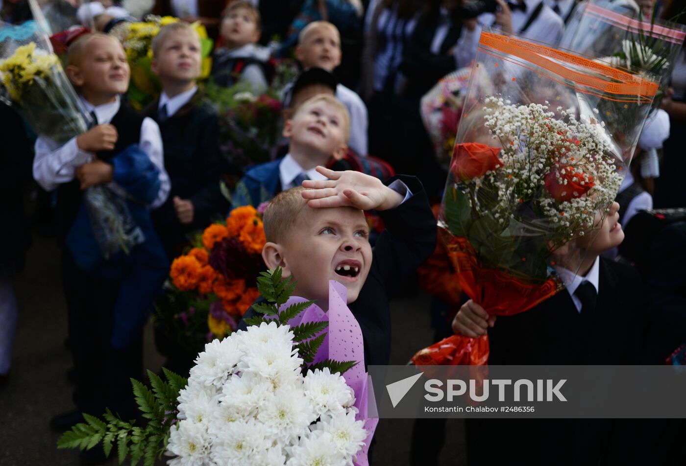 New school year starts in Russia