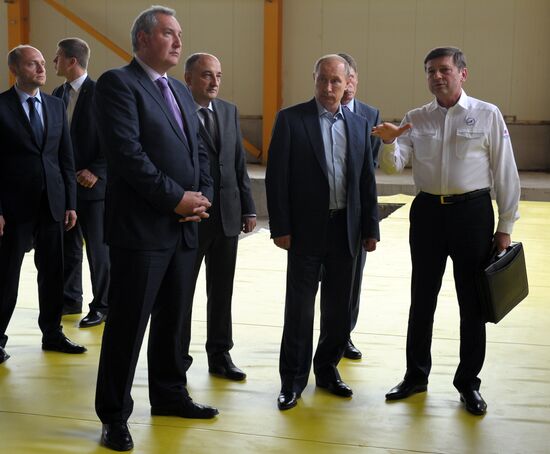 Vladimir Putin's visit to Amur Region