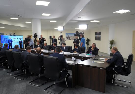 Vladimir Putin's visit to Amur Region