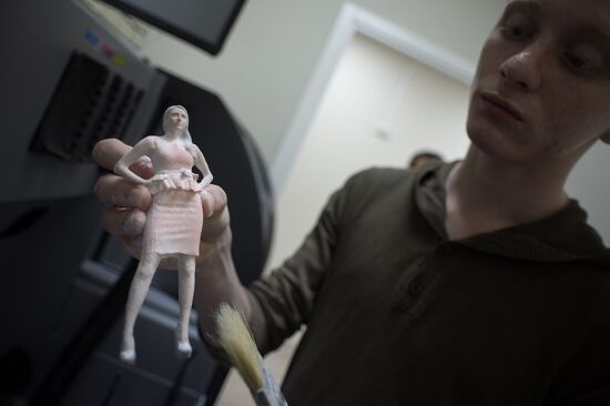 Studio work in 3D modeling in Moscow